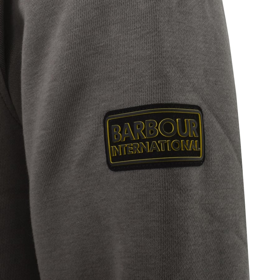 Barbour International Outline Sweatshirt Grey